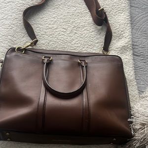 Coach briefcase , never used